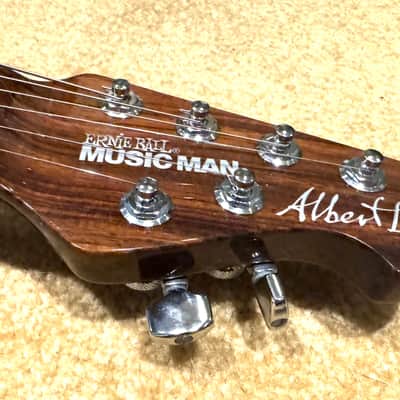 Ernie Ball Music Man Albert Lee HH Tremolo Rosewood Neck 2012 - Black image 6