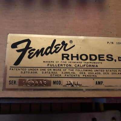Fender Rhodes KMC-1 Electric Piano 1971 image 5