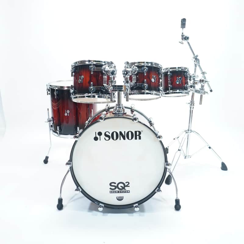 current Sonor SQ2 Medium Birch Shell Pack – 22/8/10/12/16 Blac…