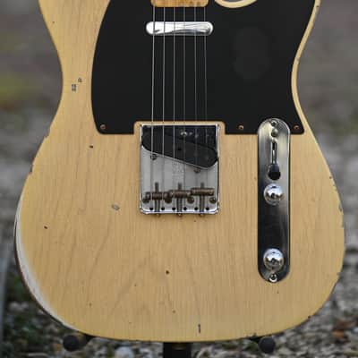 Fender Custom Shop 1954 Telecaster®, Relic - Aged Nocaster Blonde image 1