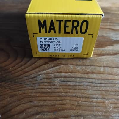 Matero Effects Cuchillo Distortion 2020 - Black image 5