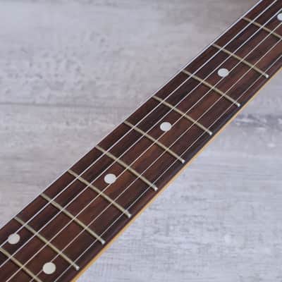 2006 Fender Japan MG73-85CO '73 Reissue Competition Mustang (Old Candy Apple Red) image 7