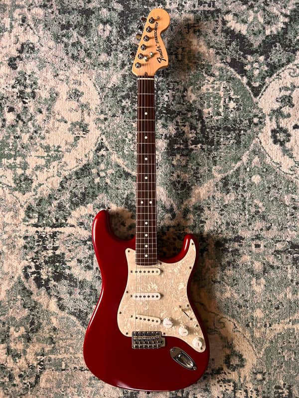 2007 Fender Highway One Stratocaster in Midnight Wine Transparent finish (Made in USA) image 1
