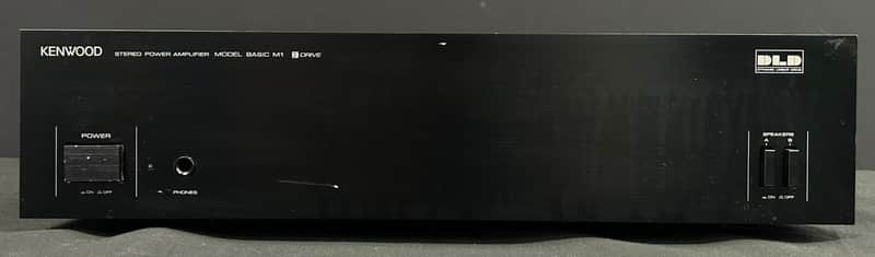 Kenwood Basic M1 Stereo Power Amplifier - Black Bild 1