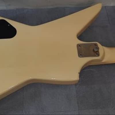 Aria Pro II ZZB DELUXE blood series 1980s - White+ explorer bass image 13