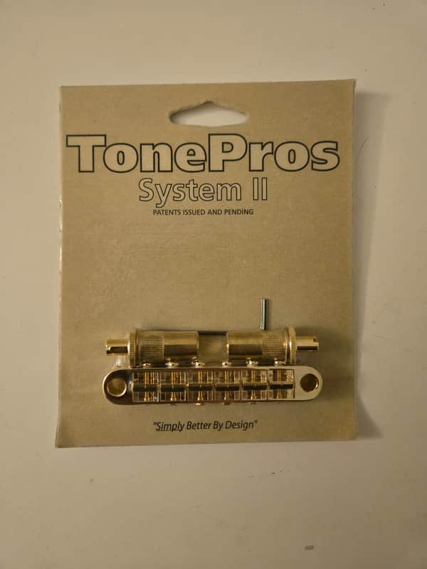 TonePros T3BT-G Tune-o-Matic Locking Bridge