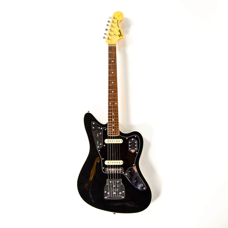 Fender Jaguar Thinline Electric Guitar Owned By Ilan Rubin image 1