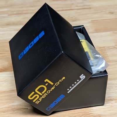 Boss SD-1 Super OverDrive (Silver Label) 1997 - Present - Yellow image 8