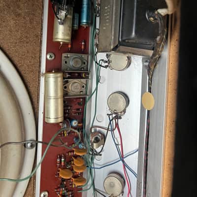 Vintage Kay Model 756 Solid State Guitar Tremolo Amplifier 1966 image 18