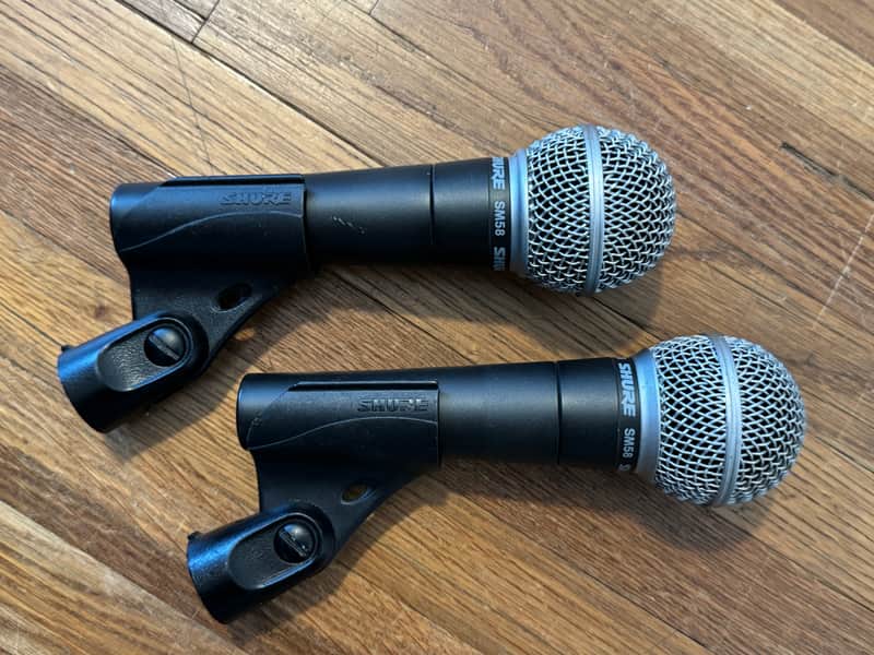 Immagine Shure SM58 Dynamic Cardioid Microphone Pair. - 1