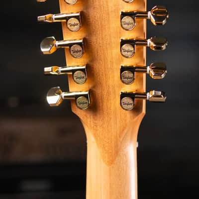 Taylor 260ce-K DLX Doce Doble Acoustic/Electric Guitar with Hardshell Case - Factory Demo image 6