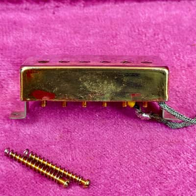 Used Sheptone AB Humbucker Bridge Position Guitar Pickup Circa 2010's - Gold image 8