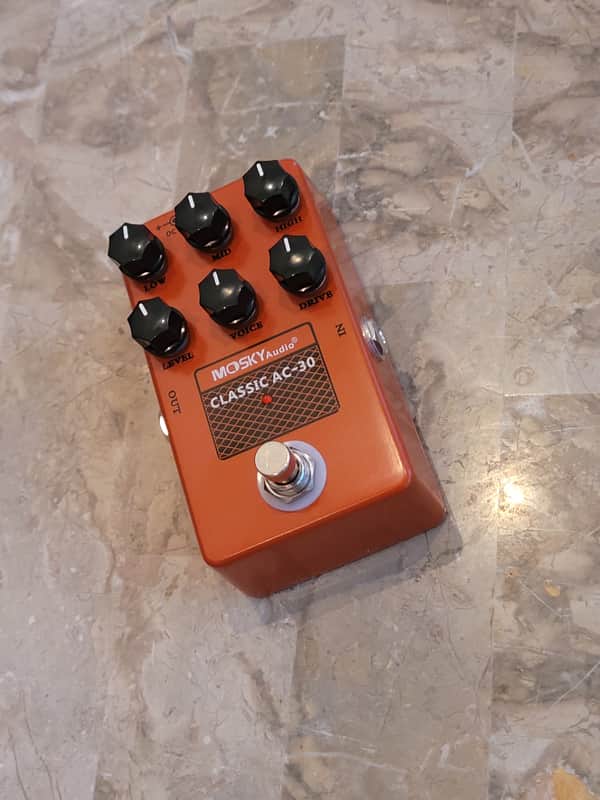Mosky Audio Classic AC-30 Overdrive Vox in a Box Style Guitar Effects Pedal image 1