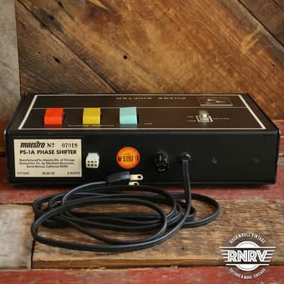 1970's Maestro Phase Shifter PS-1A w/ 3 Button Footswitch image 3