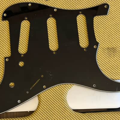 1959 Fender Custom Shop Todd Krause Masterbuilt Vintage Stratocaster Pickguard SSS Black White Black BWB 3 Ply SRV Aged Relic 1950's 1954 1955 1956 1957 1958 1959 Strat Better Than Callaham Allparts Suhr Anderson James Tyler MJT Nash image 3