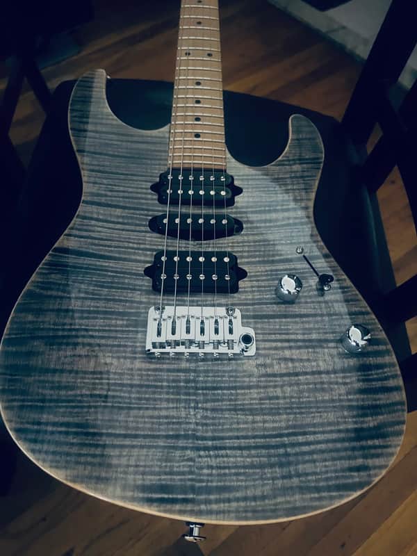 Suhr Modern Plus- Trans Blue Denim Slate image 1