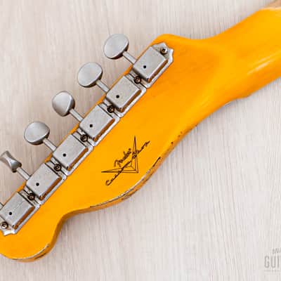 2023 Fender Custom Shop ‘52 Telecaster Heavy Relic Dirty Blonde w/ Streamlined U Neck image 5