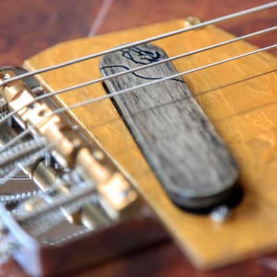 Build to Order GB Liuteria Traditional Tele hi-gloss camphor and strass image 9