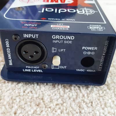 Immagine Radial X-AMP Active Reamping Device 2010s - Blue - 4