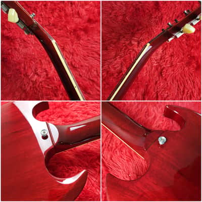Greco SS-600 or SS-65 1990 SG Standard - Mint Collection - Cherry Red Finish - Original SCREAMIN Humbuckers - Fujigen Made - Made In Japan MIJ image 13