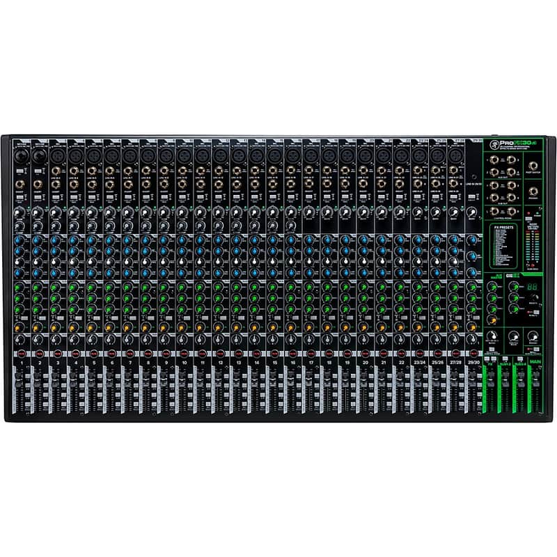 Mackie ProFX30v3 30-Channel 4-Bus Professional Effects Mixer with USB Regular image 1