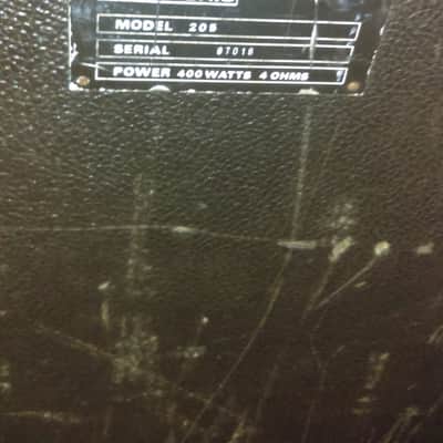HH Electronics Bass Machine 810 Cabinet 1980s image 2