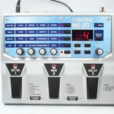 Boss ME-20 Guitar Multiple Effects Processor With Power Supply FY24677 image 2