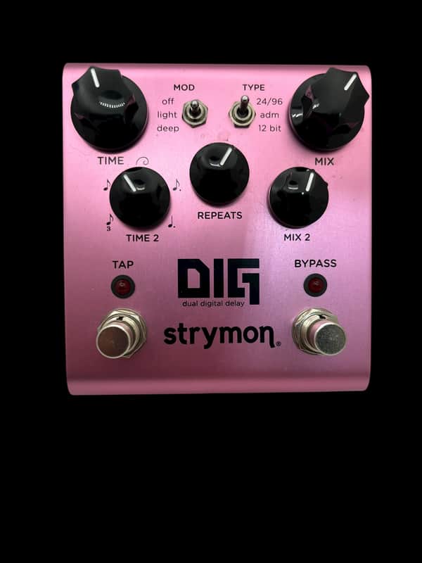 Strymon DIG Dual Digital Delay V1 2015 - 2022 - Pink X7906 image 1