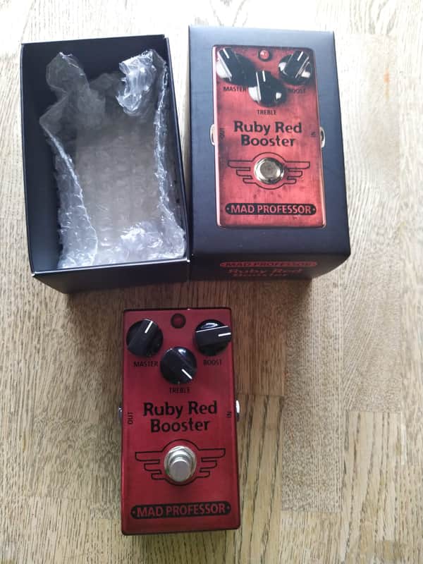 Mad Professor Ruby Red Booster 2010s - Red | Reverb