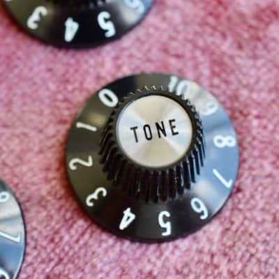 Vintage 1960's Gibson Witchhat Knob Set Witch Hat SG Standard ES-335 ES175 image 3