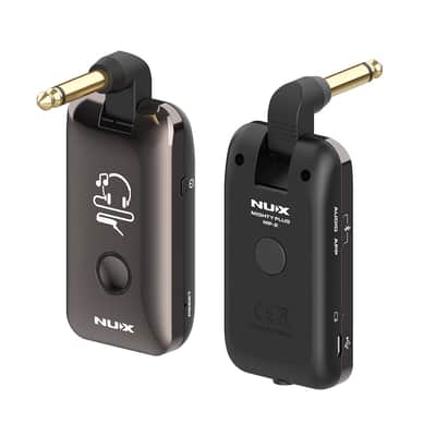 NuX Mighty Plug MP-2 Guitar & Bass AMP modeling Earphone Amplug silent-play gear image 1