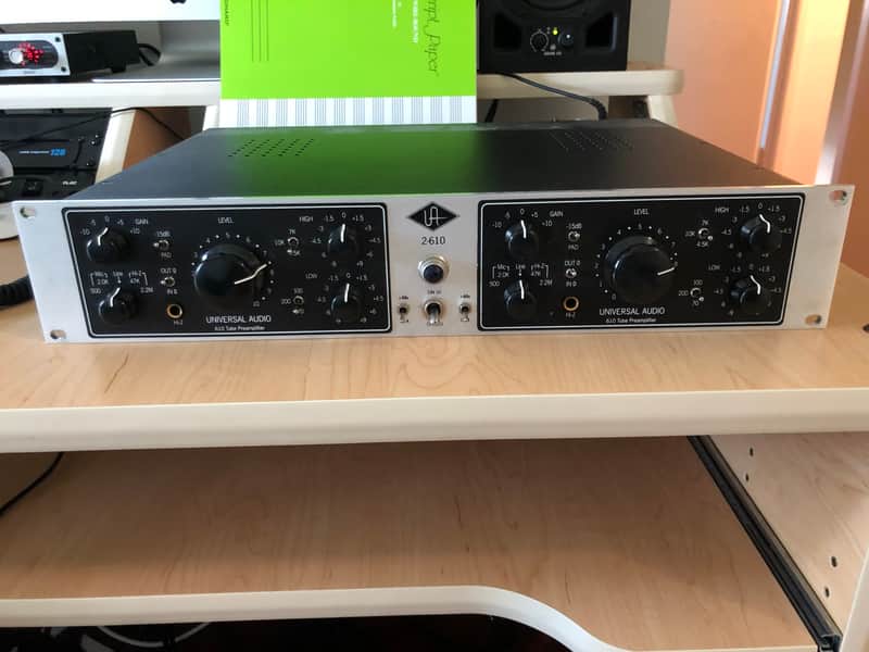 Universal Audio LA 2-610 Dual Channel Tube Preamplifier Owned by Francois Comtois of Young The Giant image 1