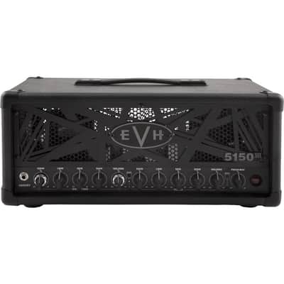 EVH 5150 III 50-watt Tube Head - Black Stealth image 1