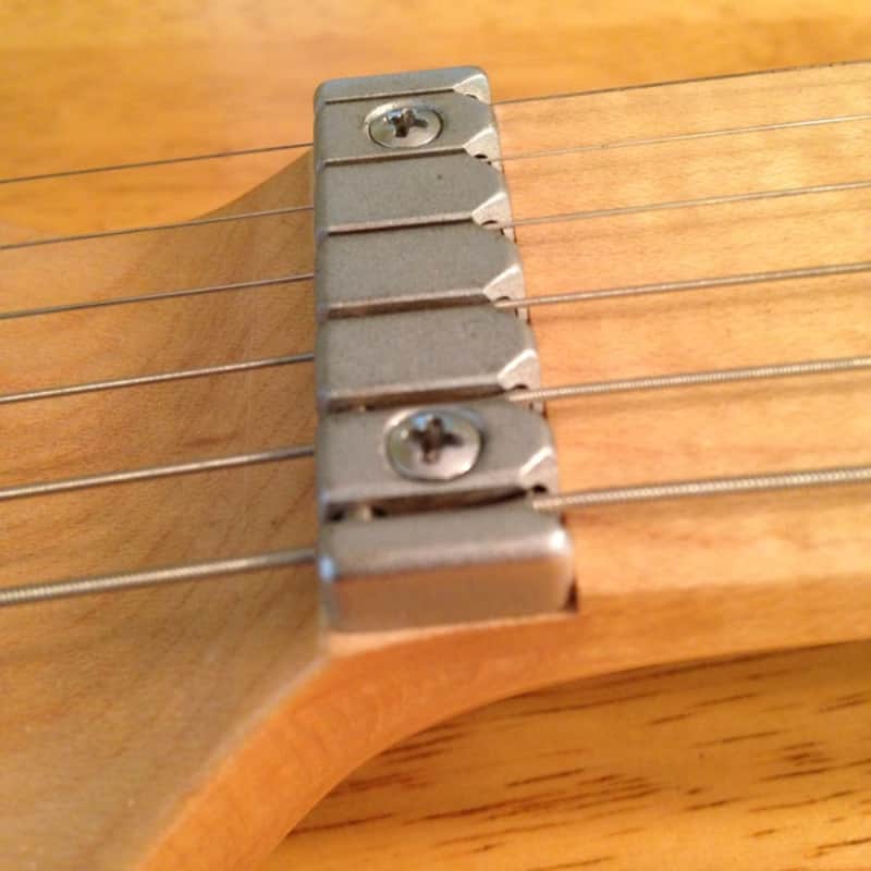 Original Wilkinson roller nut Roller nut 1990 Brushed chrome | Reverb