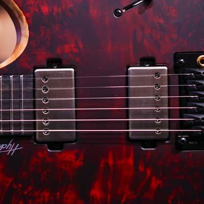 Mayones Hydra Elite PRO 6 Trans Dirty Red Satine image 3