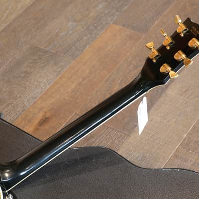 1976 Gibson Les Paul Custom 3-Pickup Black Beauty Electric Guitar Black Ebony + HSC image 17