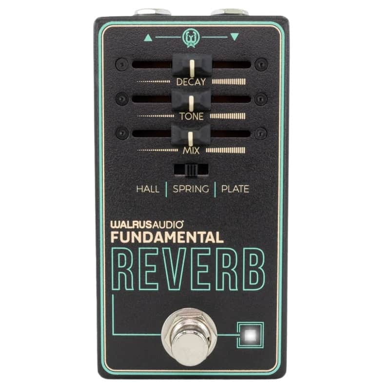 New Walrus Audio Fundamental Series Reverb Guitar Effects Pedal image 1