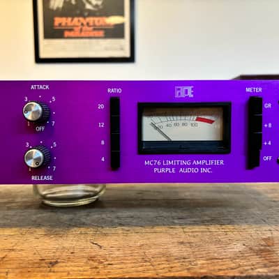 Purple Audio MC76 Limiting Amplifier / Compressor 2000s - UTC Transformer image 3