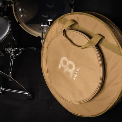 Meinl Professional 22" Cymbal Pro Backpack Case Bag, Coyote Brown MCB22CB image 8
