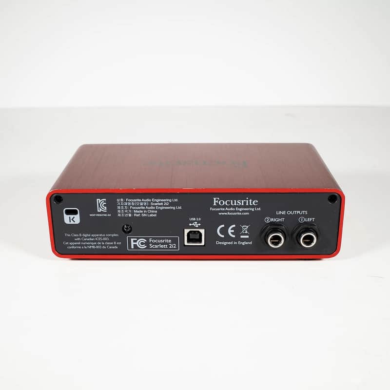 Focusrite Scarlett 2i2 USB 2.0 Audio Interface image 2
