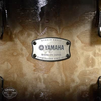 Yamaha Phoenix PHX 10/12/14/16/22 5pc. Drum Kit Textured Black Burst image 3