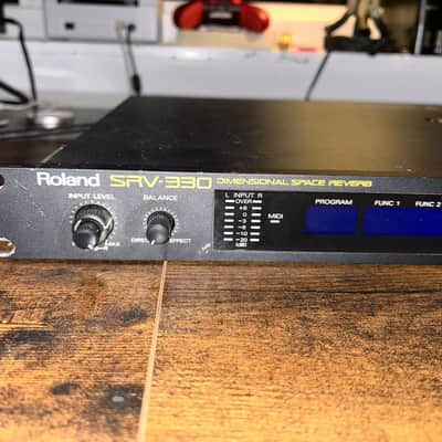Roland SRV-330 Dimensional Space Reverb - Tested Working, 1U Rack image 4