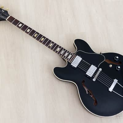1972 Gibson ES-335 TD Vintage Semi-Hollow Guitar Ebony w/ Embossed T Tops & Case, Gord Miller image 12