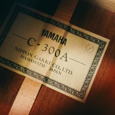 1970s Yamaha C-300A – Made in Japan | Solid Top | Vintage Classical Tone image 1