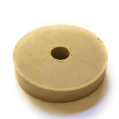 4 Rubber Chassis Mounting Washers (7/8 inch OD) for your Old Antique Wood Vintage Tube Radio Set of Four Gum Rubber Grommets image 1