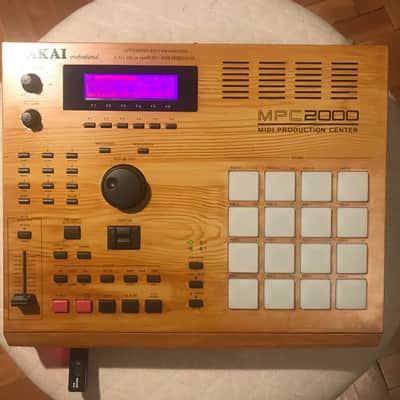 Akai MPC2000 Custom with New Purple-Pink Display+USB Floppy Emulator+Fat Pads like a new condition image 8