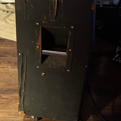 1971 vintage Marshall 2034 Pulsonic Speaker Cabinet Black image 22