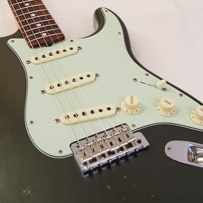 Fender Custom Shop 30th Anniversary MBS 61 Stratocaster Journeyman Relic by Paul Waller 2017 - Aged Chacoal Frost image 16