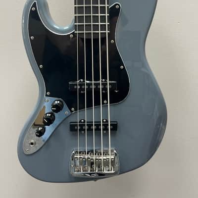 G&L USA JB5 LEFTY 5-String Electric Bass 2024 - Pearl Grey image 1