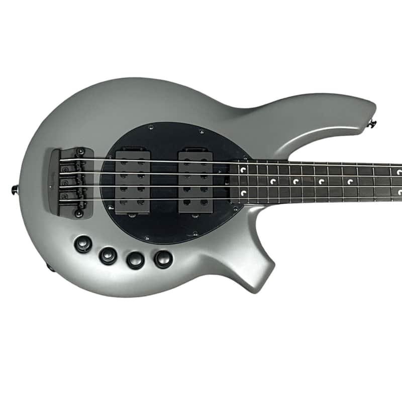 Ernie Ball Music Man Bongo 4 HH, Titan Grey / Ebony *On Order, ETA Oct. 2026 image 1
